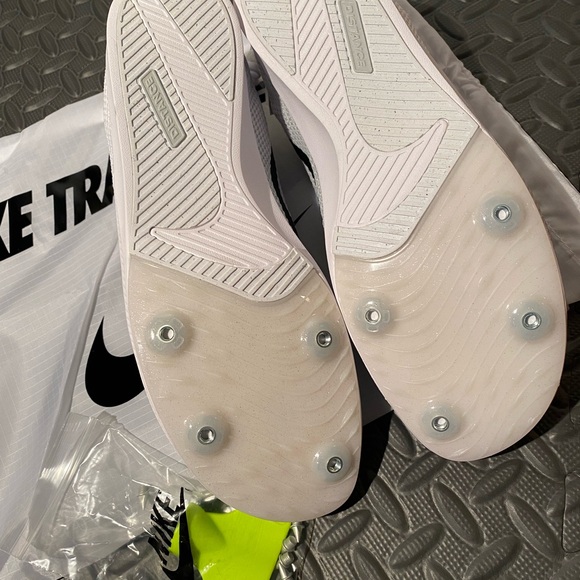 NEW Nike Rival Distance Track & Field Distance Spikes size 10.5 Mens White main image 6